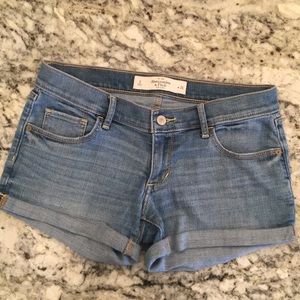 Abercrombie jean shorts
